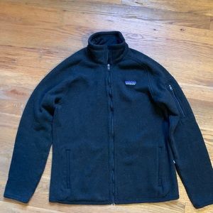 Patagonia Full Zip better sweater black
